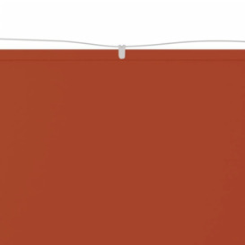 Vertical Awning Terracotta 60x600 cm Oxford Fabric - thumbnail 2