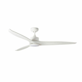 Tonic White Ceiling Fan With DC Motor with LED Light