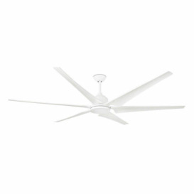 Cies White 6 Blade Ceiling Fan With DC Motor Smart