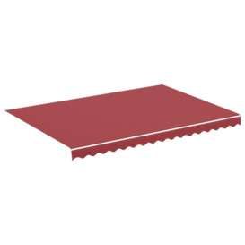 Replacement Fabric for Awning Burgundy Red 3.5x2.5 m - thumbnail 2