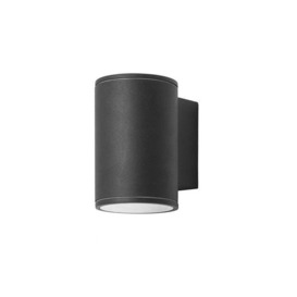 Orion LED Outdoor Surface Mounted Wall Light Black IP54 - thumbnail 1