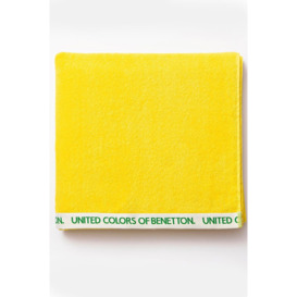 United Colors 380gsm 100% Cotton Beach Towel 90 x 160cm Yellow - thumbnail 2