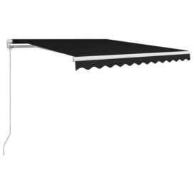 Manual Retractable Awning 350x250 cm Anthracite - thumbnail 2