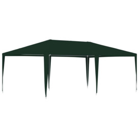 Professional Party Tent 4x6 m Green 90 g/m² - thumbnail 1