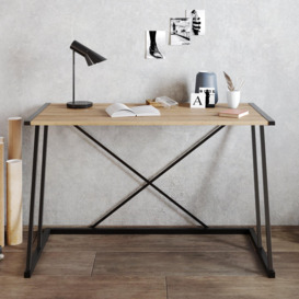 Anemon Metal Legs Computer and Writing Desk for Office and Home