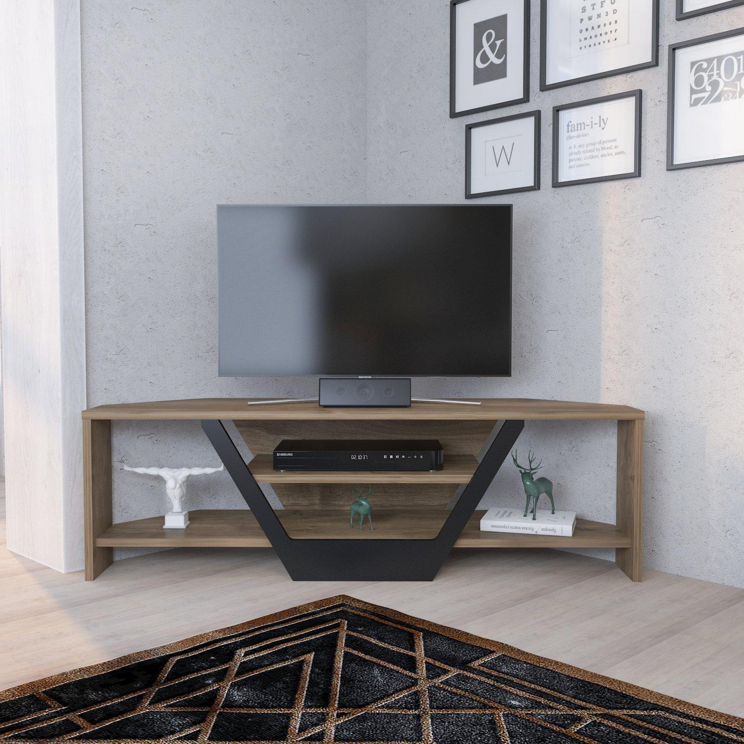 Sares Corner TV Stand TV Unit for TVs up to 55 inch - image 1