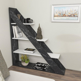 Pisagor Corner Bookcase Shelving Unit