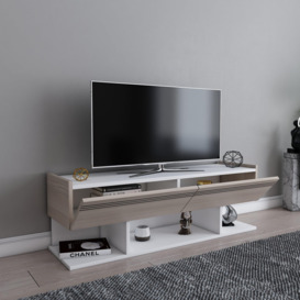 Kase TV Stand TV Cabinet TV Unit with Three Shelves and Two Cabinets - thumbnail 3