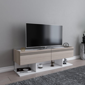 Kase TV Stand TV Cabinet TV Unit with Three Shelves and Two Cabinets - thumbnail 2