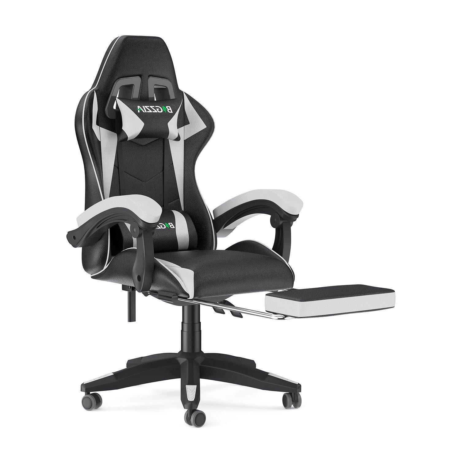 Ergonomic Gaming Chair with Footrest - image 1