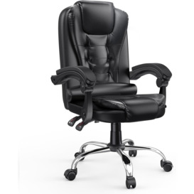 Premium Ergonomic Recliner Office Chair - Tailored Comfort for Home Office Productivity