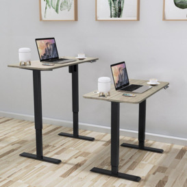 Electric Height-Adjustable Table Standing Desk with Memory Function - thumbnail 2