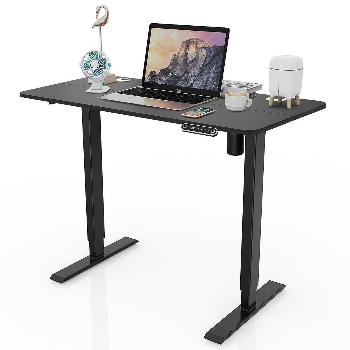 Electric Height-Adjustable Table Standing Desk with Memory Function - image 1