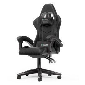 Gaming&Office Chair with Headrest and Lumbar Support-New Color - thumbnail 1
