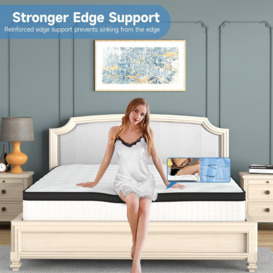 25CM Pocket Sprung Mattress with Anti-mite Fabric and Wave Memory Foam - thumbnail 3
