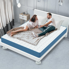 Cooling Gel Memory Foam Mattress,Supportive Pressure Relief and Soft Fabric