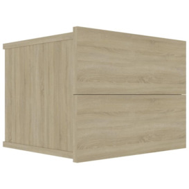 Bedside Cabinets 2 pcs Sonoma Oak 40x30x30 cm Engineered Wood - thumbnail 3
