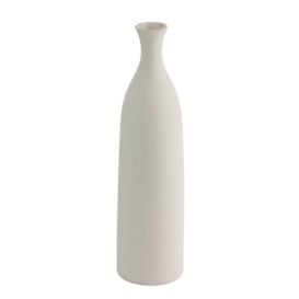 Mitane White Textured Ceramic Vase