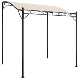 Canopy Cream 2x2.3 m 180 g/mÂ² Fabric and Steel - thumbnail 2
