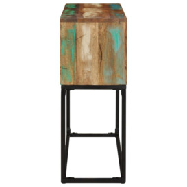 Console Table 120x30x75 cm Solid Reclaimed Wood - thumbnail 3