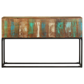 Console Table 120x30x75 cm Solid Reclaimed Wood - thumbnail 2
