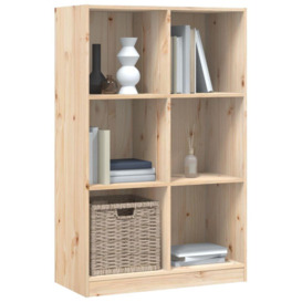 Bookcase 70x33x110 cm Solid Wood Pine - thumbnail 3