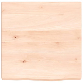 Wall Shelf 40x40x(2-4) cm Untreated Solid Wood Oak - thumbnail 2
