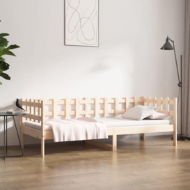 Day Bed 80x200 cm Solid Wood Pine - thumbnail 1