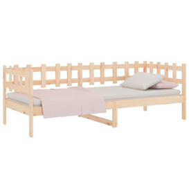 Day Bed 80x200 cm Solid Wood Pine - thumbnail 3