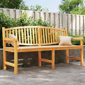Garden Bench 179.5x60x90 cm Solid Teak Wood - thumbnail 1