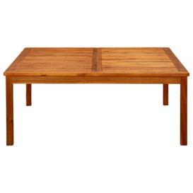 Garden Coffee Table 110x110x45 cm Solid Acacia Wood - thumbnail 2
