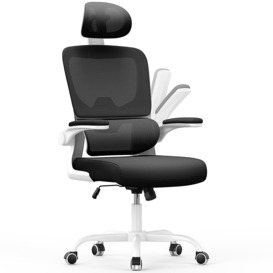 Large Ergonomic Desk Chairs,High Back Computer Chair with Lumbar Support, Breathable Mesh, Adjustable Headrest and Armrests - thumbnail 1
