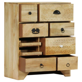 Chest of Drawers 60x30x75 cm Solid Mango Wood - thumbnail 3