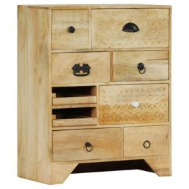 Chest of Drawers 60x30x75 cm Solid Mango Wood - thumbnail 1
