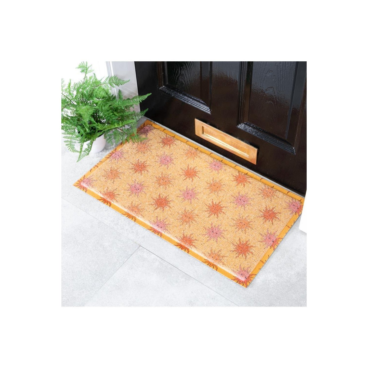 Sun Pattern Doormat (70 x 40cm) - image 1