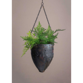 Iron Hanging Planter With Chain