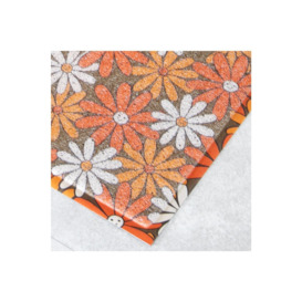 Happy Flowers Doormat (70 x 40cm) - thumbnail 2
