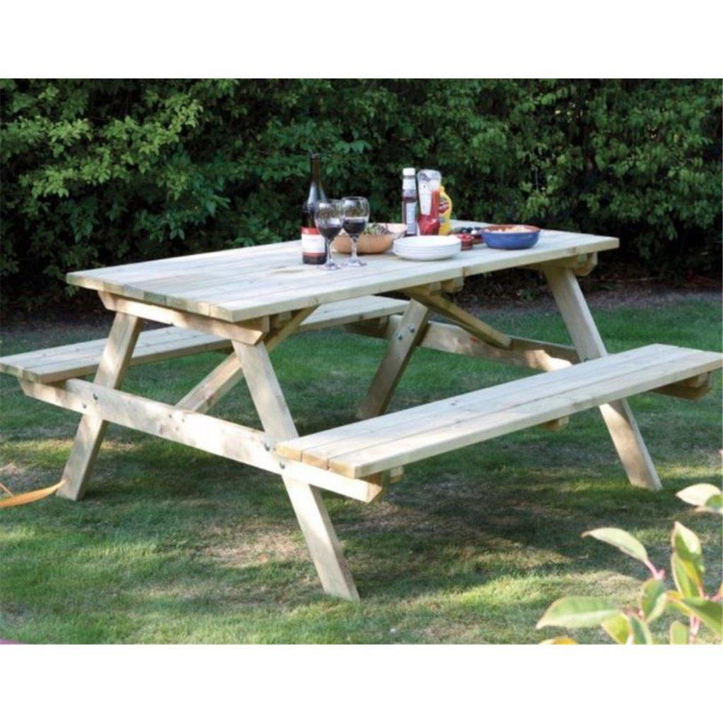 Large Deluxe Picnic Garden Table - image 1