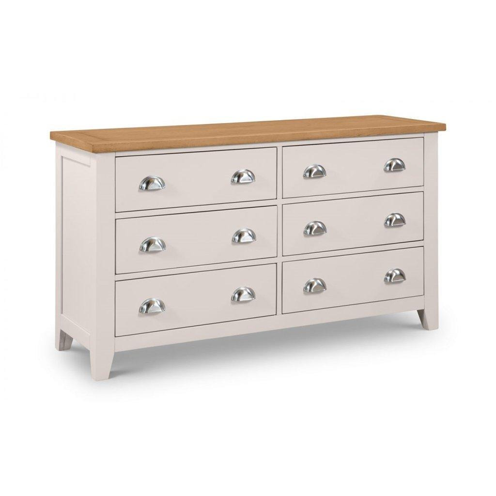 Elegant 6 Drawers Wide Chest - image 1