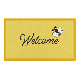 Welcome Bee  Indoor & Outdoor Doormat - 70x40cm - thumbnail 2