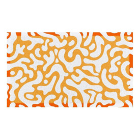 Orange Blobs Indoor & Outdoor Doormat - 70x40cm - thumbnail 2