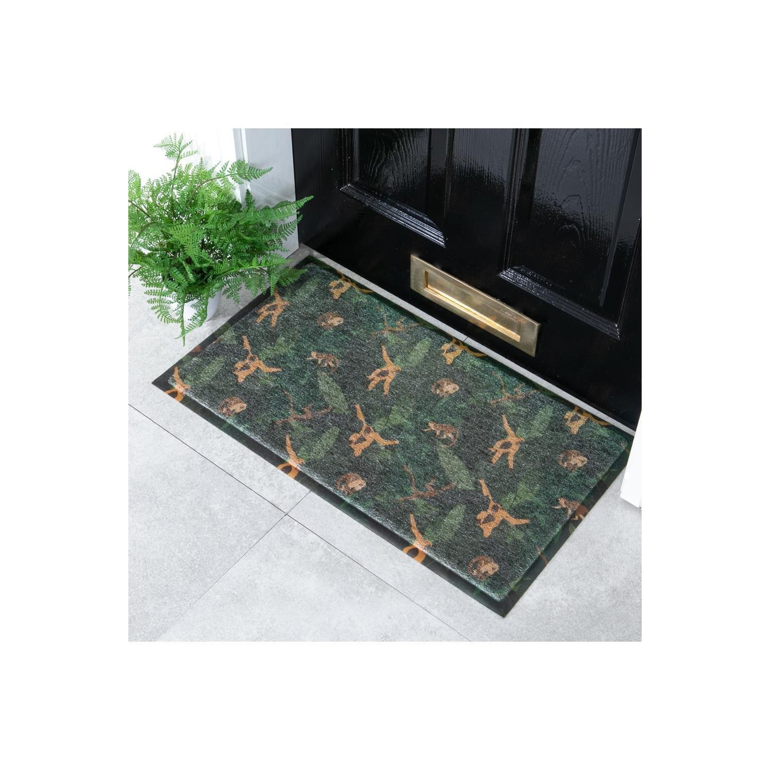 Monkey Jungle Doormat (70 x 40cm) - image 1