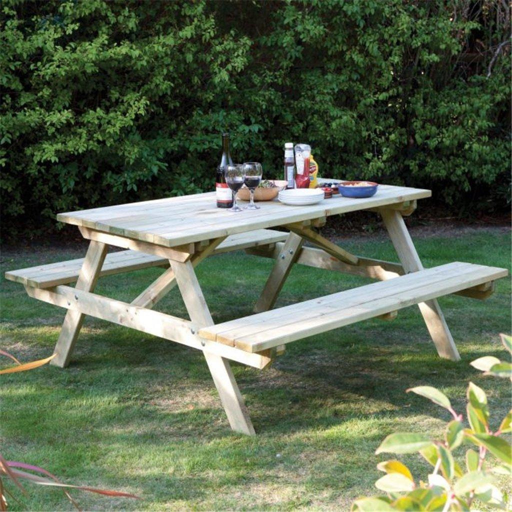 Medium Deluxe Picnic Garden Table - image 1