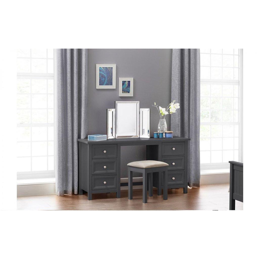 Premier Anthracite Dressing Table - image 1
