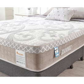 Hybrid Memory Foam Pocket Spring Mattress Designed For The Ultimate Sleep, Breathable With Back Support