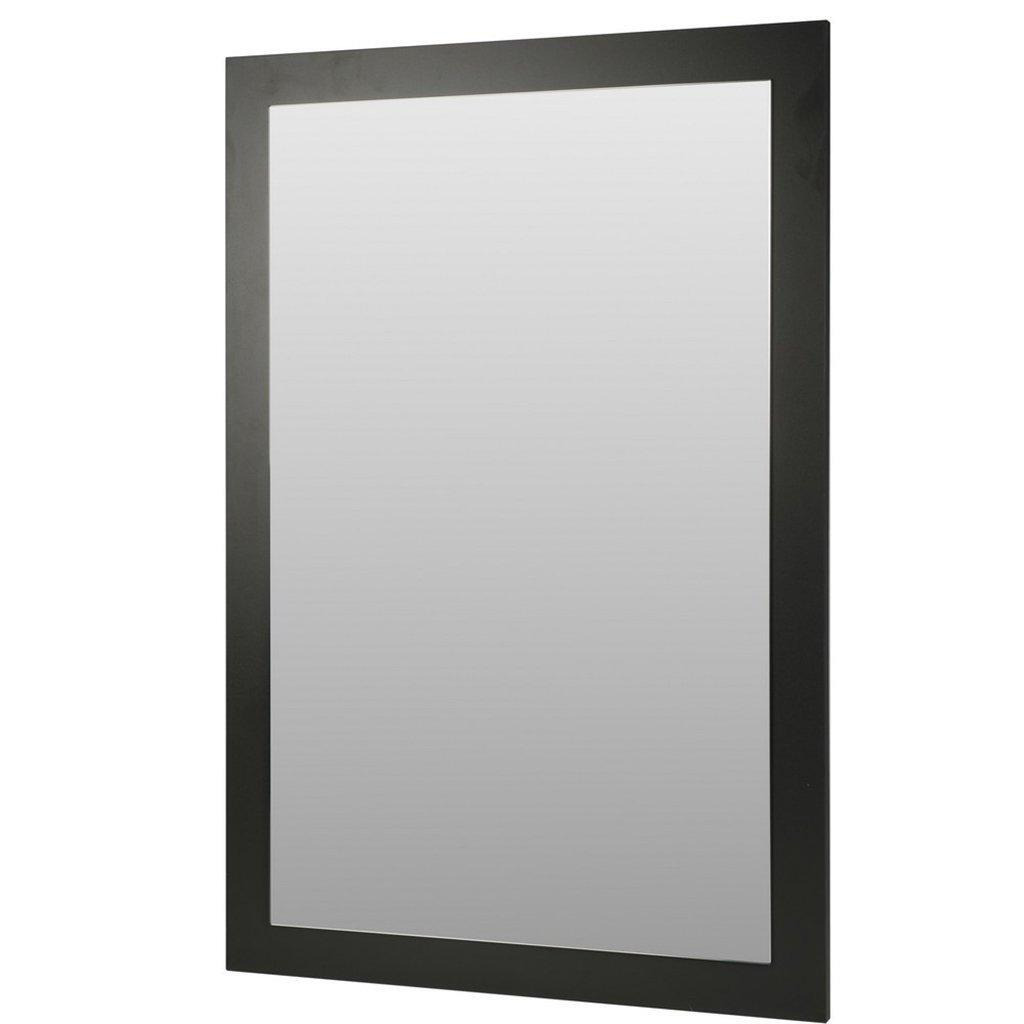 Matt Dark Grey 900 x 60cm Bathroom Mirror - image 1