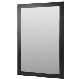Matt Dark Grey 900 x 60cm Bathroom Mirror - thumbnail 1