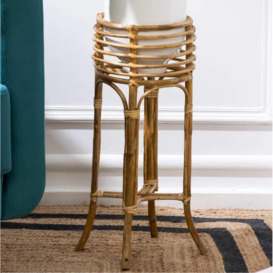 Lightweight Cane Plant Stand - thumbnail 3