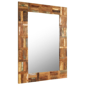 Wall Mirror Solid Reclaimed Wood 60x90 cm - thumbnail 2