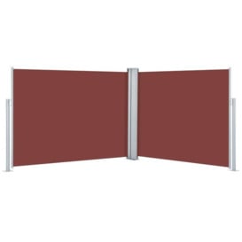 Retractable Side Awning Brown 140x1000 cm - thumbnail 2